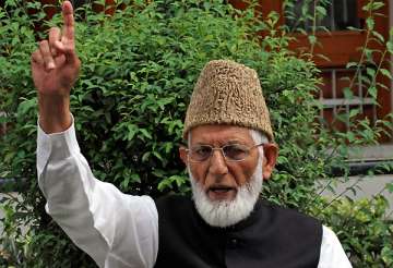 hurriyat not interested in dialogue with centre says geelani