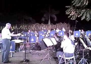 iaf band enthrals tihar inmates