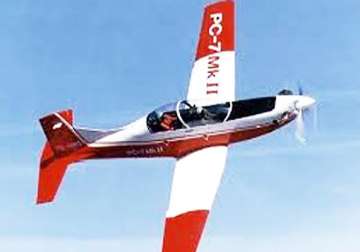 iaf inducts pilatus pc 7 trainer