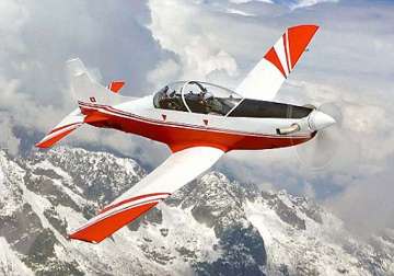 iaf s first swiss pilatus trainer aircraft arrives in india