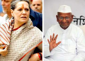 i don t support politics of smear campaign sonia tells hazare