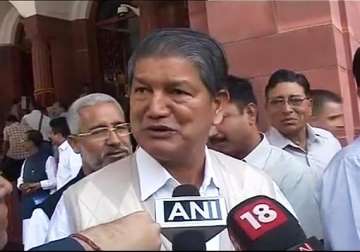 i have not demanded rs seat for my wife says harish rawat