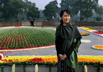 i feel partly a citizen of india says suu kyi