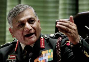 no misunderstanding with mod says army chief