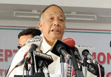 ibobi singh sworn in manipur chief minister