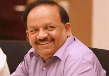 impose at least 50 per cent vat on tobacco products harsh vardhan to states