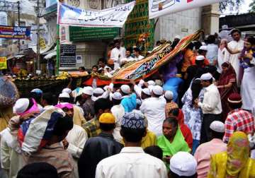 inaugural event of khwaja urs begins in ajmer sharif