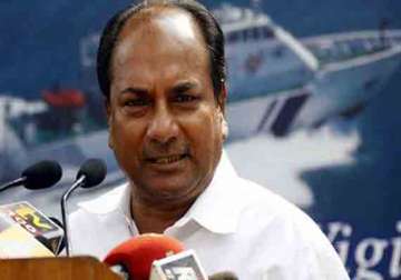 incursions by chinese troops cannot be ruled out a k antony
