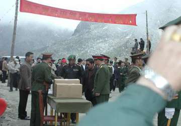 india china border personnel meet at nathu la