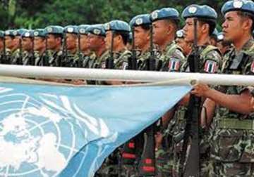 india us discuss training of un peacekeepers