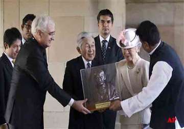 india left a lasting impression says japanese emperor