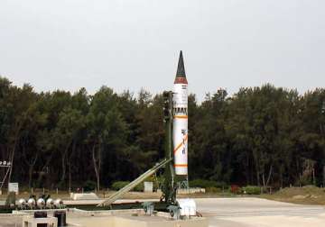 india prepares second test of agni v missile sunday