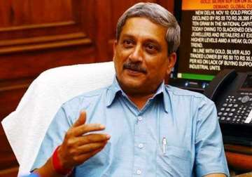 ammunition production has increased by 18 per cent parrikar