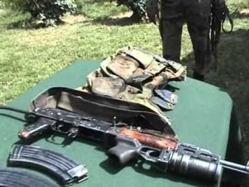 army busts hideout in reasi weapons recovered