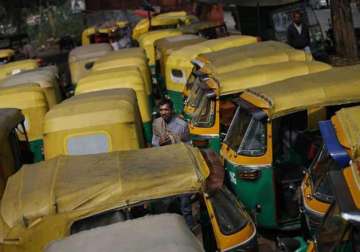 auto and taxi unions in delhi to go on strike tomorrow