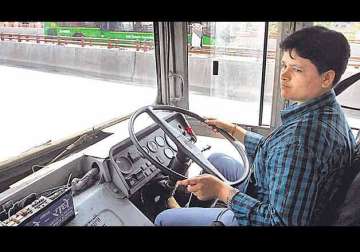 delhi v sarita all set to be the first woman driver of dtc