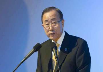 ban ki moon to attend vibrant gujarat summit 2015
