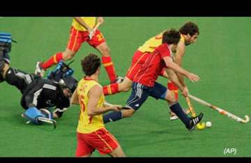 wc hockey spain beat england 2 0