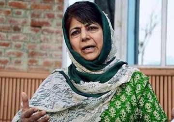mehbooba mufti likely to be next cm of jammu kashmir