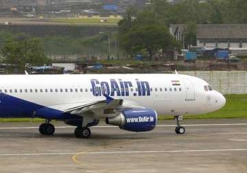 goair flight makes emergency landing in nagpur after bomb scare
