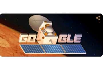 google celebrates completion of mangalyaan s 1 month in mars orbit