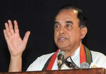 mosque is not a religious place can be demolished any time subramanian swamy