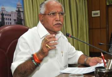 yeddyurappa rules out stepping down