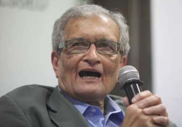 re examine literacy criteria for panchayat polls amartya sen