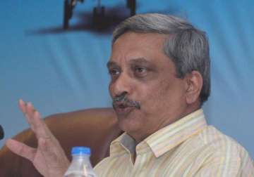 defence minister parrikar to attend floating out of first scorpene submarine today