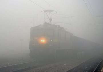 23 trains canceled 60 running late due to fog in delhi