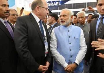 israeli defence minister calls on pm modi