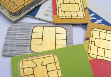 man arrested with two pakistani sim cards