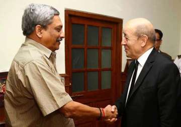 rafale deal french defence minister to meet manohar parrikar tomorrow