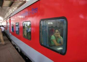 rajdhani express train to arunachal hits roadblock