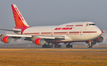 bomb threat to air india flight sparks security alert