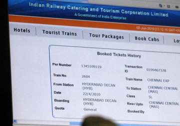 starting feb 15 only 6 online train tickets can be booked a month