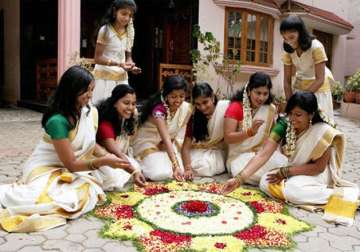 kerala celebrates onam with feast and festivities