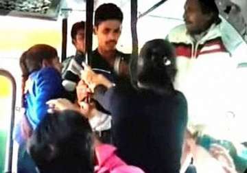 haryana sisters take on molesters in bus three arrested