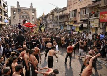 muharram heavy barricading in kanpur