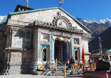 portals of kedarnath shrine closed for winter