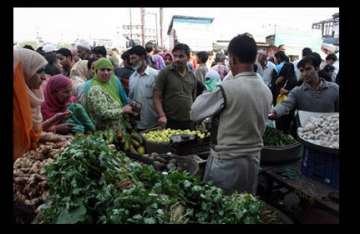 srinagar s flea market comes to life after over a month