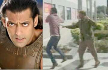 rajputs protest salman s film veer in jaipur 22 held