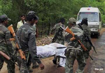 crpf jawan killed in landmine blast in chhattisgarh