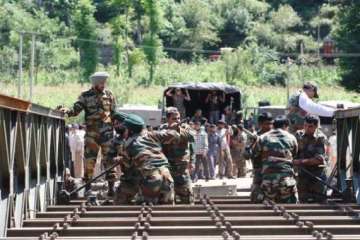 kashmir floods bridges restored by army engineers connect lakhs of people