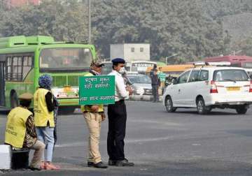 odd even has reduced pm 2.5 levels in city delhi govt