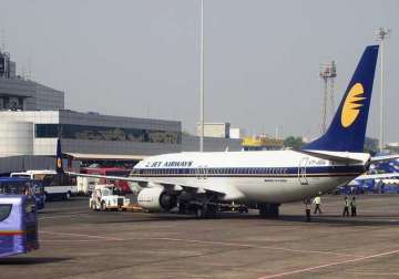 bomb threat on jet airways flight passengers evacuated