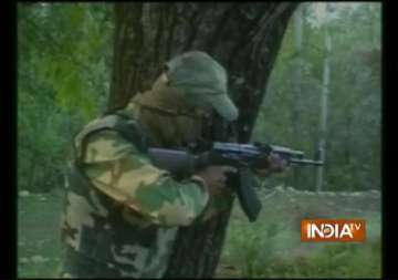 encounter between militants security forces in pulwama