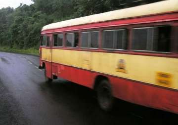 nine killed as bus catches fire in up