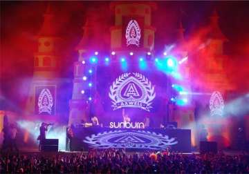 sunburn festival being marketed as a major goa atttraction