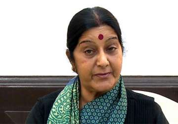 external affairs minister sushma swaraj returns from us visit
